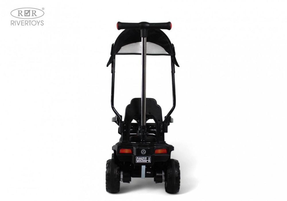 Детский электромобиль RiverToys G005GG-A (черный) - фото6