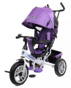 Велосипед детский Trike Pilot PTA3 (сиреневый) 2019 V фиолетовый - фото