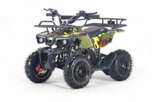 Детский квадроцикл RiverToys TIGER (желтый камуфляж) Бензиновый - фото