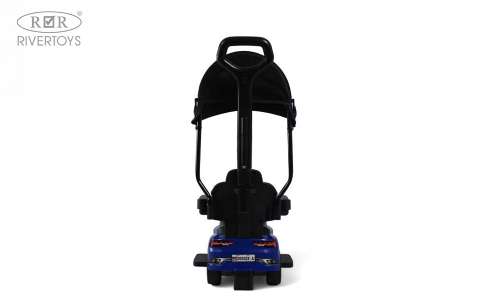 Детский толокар RiverToys Z005ZZ-A (синий) - фото4