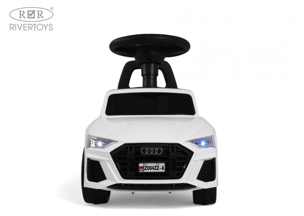 Детский толокар RiverToys Z004ZZ-A (белый) - фото5