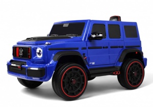 Детский электромобиль RiverToys Z999ZZ (синий) Полноприводный Mercedes Brabus - фото
