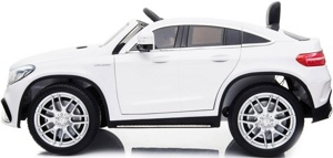 Детский электромобиль Electric Toys Мercedes GLS Coupe LUX 4x4 (белый) полноприводной - фото