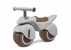 Детский беговел RiverToys HB-222 (коричневый) - фото