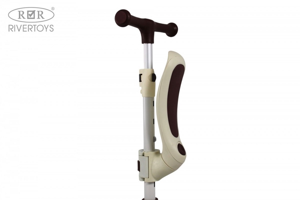 Детский самокат RiverToys HB-8002S (коричневый) Складной фото-4 Детский самокат RiverToys HB-8002S (коричневый) Складной фото-4