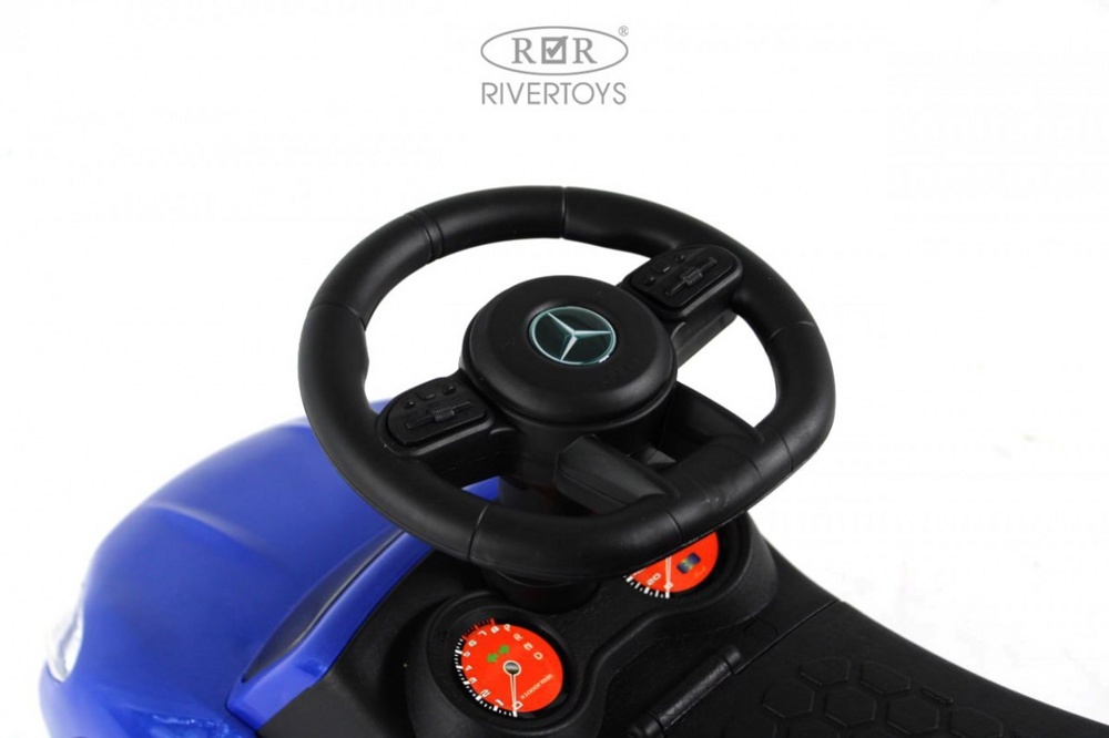 Детский толокар RiverToys Z004ZZ-M (розовый) - фото2