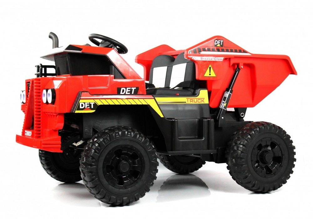 Детский электромобиль RiverToys K111AM (красный) Двухместный, полноприводный