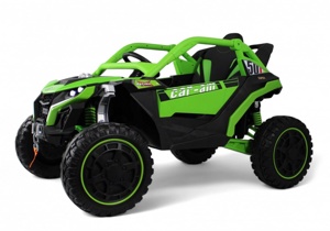Детский электромобиль RiverToys Z707ZZ (зеленый) - фото