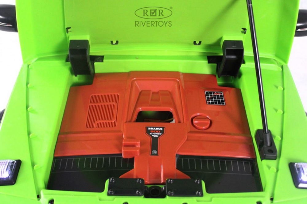 Детский электромобиль RiverToys Z777ZZ (зеленый) Полный привод - фото4