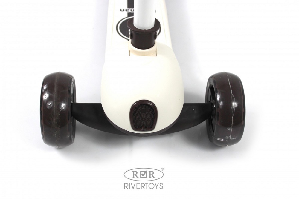 Детский самокат RiverToys HB-818S (коричневый) фото-3