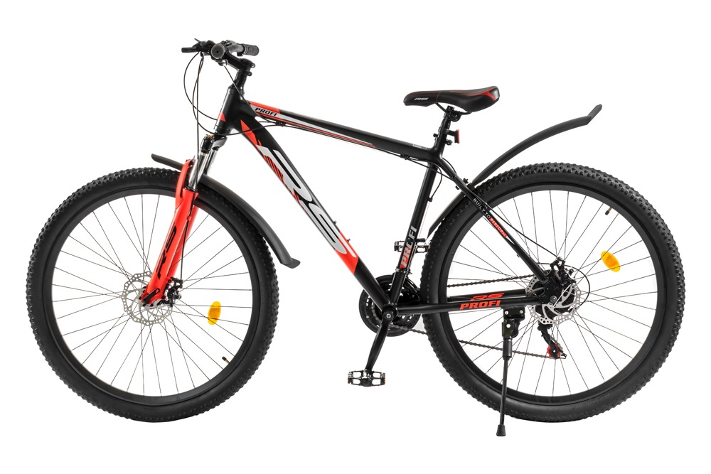 Горный велосипед RS Profi 29 2022 (черный/красный)