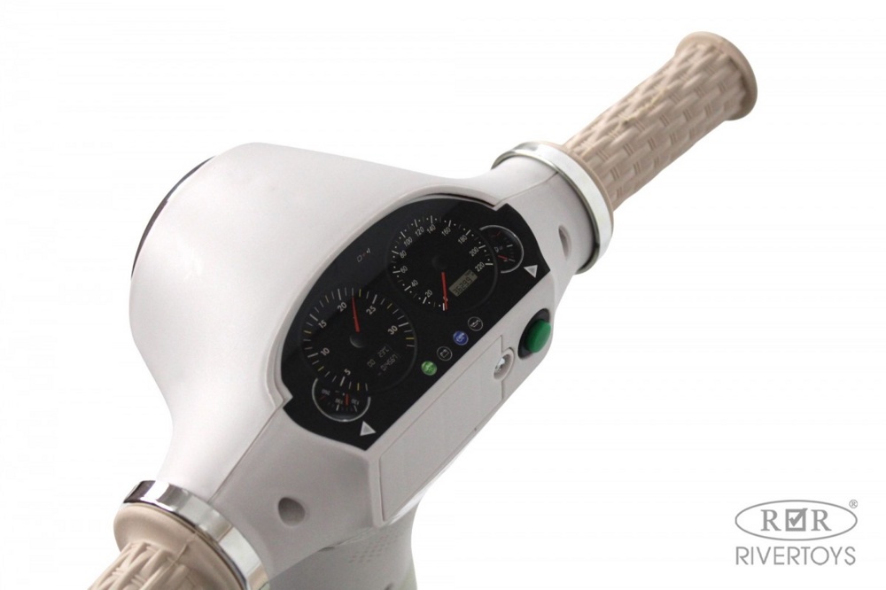 Детский электроскутер RiverToys K011PX (розовый) фото-5