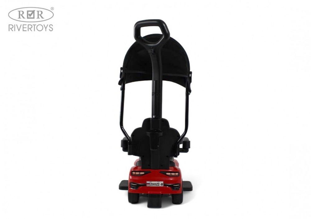 Детский толокар RiverToys Z005ZZ-M (белый) - фото6
