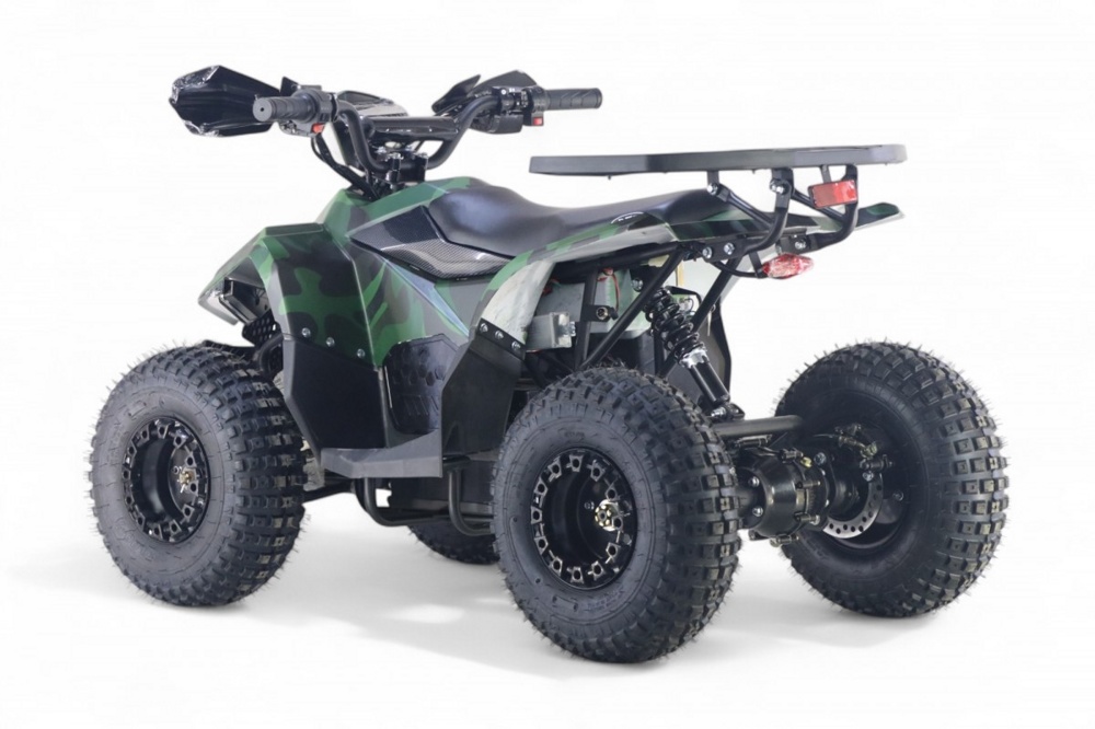 Детский электроквадроцикл RiverToys LEON 48V (зеленый камуфляж) фото-6 Детский электроквадроцикл RiverToys LEON 48V (зеленый камуфляж) фото-6