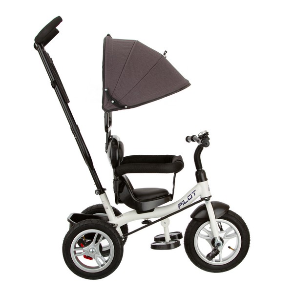 Детский велосипед трехколесный Trike Pilot PTA1GR-1 12/10" (серый) фото-6