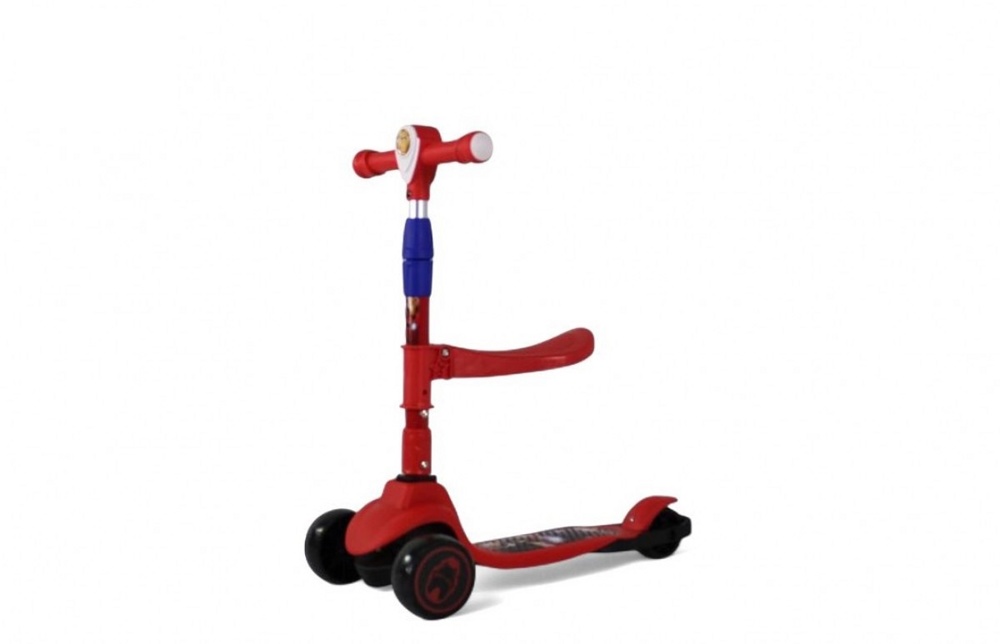 Детский самокат RiverToys HB-101 (красный) - фото1