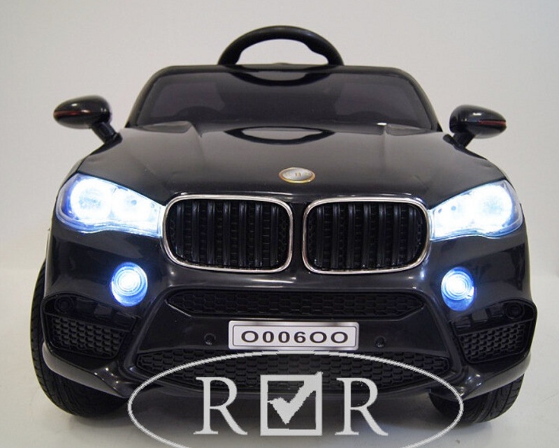 Детский электромобиль RiverToys O006OO VIP (черный) BMW - фото5