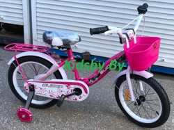 Детский велосипед двухколесный Slider Dream 14 (розовый/белый) - фото