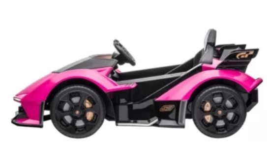 Детский электромобиль RiverToys Lamborghini GT HL528 (розовый) Лицензия - фото3