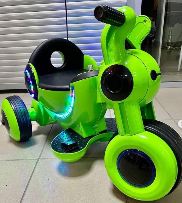 Детский электромобиль RiverToys HL300 (зеленый) - фото6