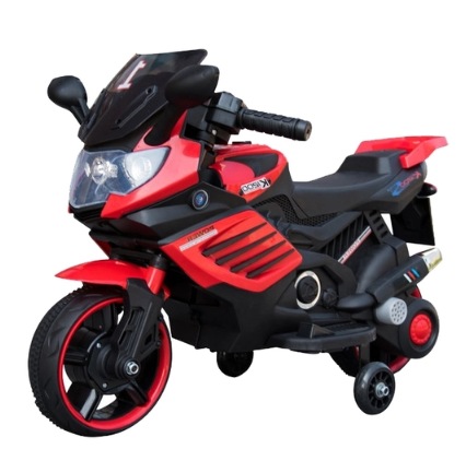 Детский электромобиль мотоцикл Shantou Gepai LQ158RE цвет красный - фото
