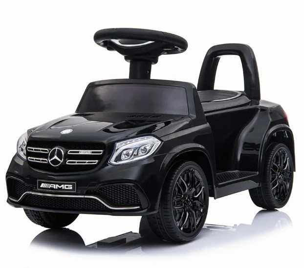 Детская машинка-каталка, электромобиль RiverToys Mercedes-AMG GLS 63 HL600 (черный) Лицензия, пульт Д/У