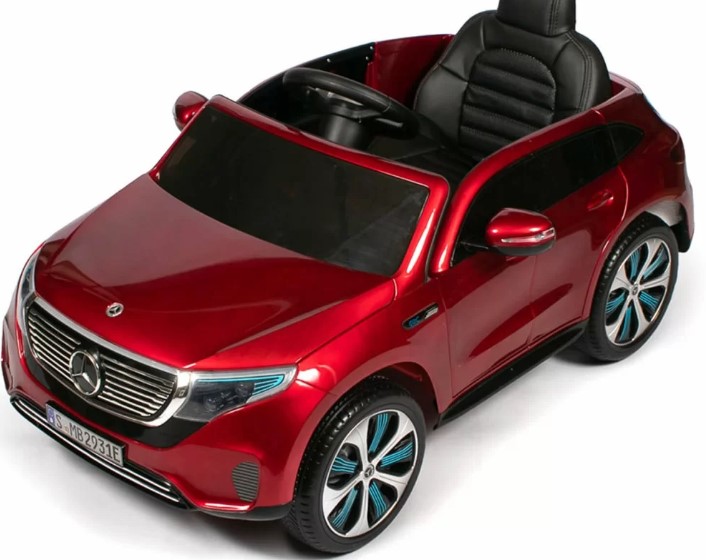 Детский электромобиль RiverToys Mercedes-Benz EQC 400 HL378 (красный) Лицензия - фото2