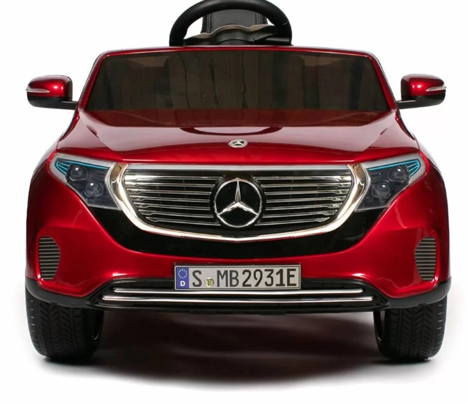 Детский электромобиль RiverToys Mercedes-Benz EQC 400 HL378 (красный) Лицензия - фото4