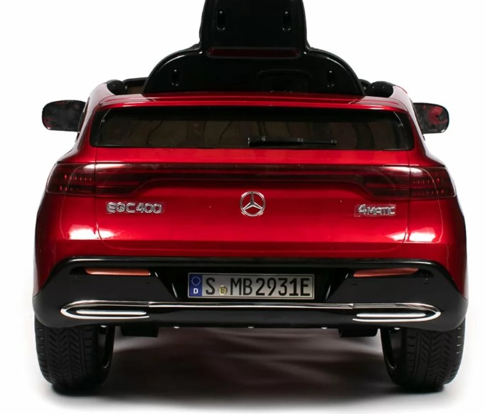 Детский электромобиль RiverToys Mercedes-Benz EQC 400 HL378 (красный) Лицензия - фото5