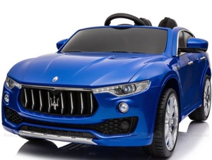 Детский электромобиль RiverToys Maserati Levante A008AA (синий) Лицензия - фото