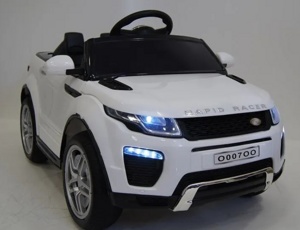 Детский электромобиль RiverToys Range O007OO VIP (белый) Sport SVR - фото