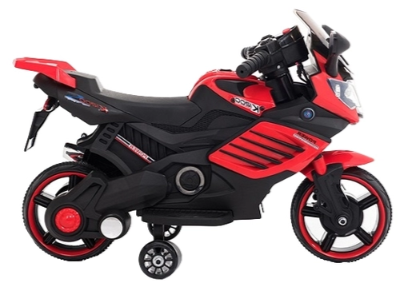 Детский электромобиль, мотоцикл Igro TD LQ-158 (красный) RE - фото2