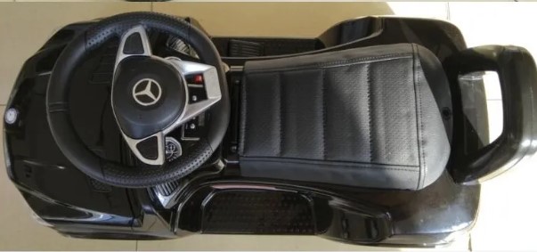 Детская машинка-каталка, электромобиль RiverToys Mercedes-AMG GLS 63 HL600 (черный) Лицензия, пульт Д/У - фото6