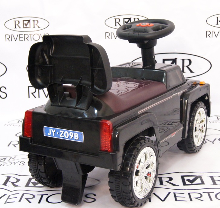 Детская машинка-каталка толокар RiverToys Mercedes-Benz JYZ-09B (красный) - фото4