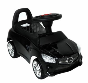 Детская машинка-каталка, толокар RiverToys Mercedes-Benz JY-Z01C (черный) - фото