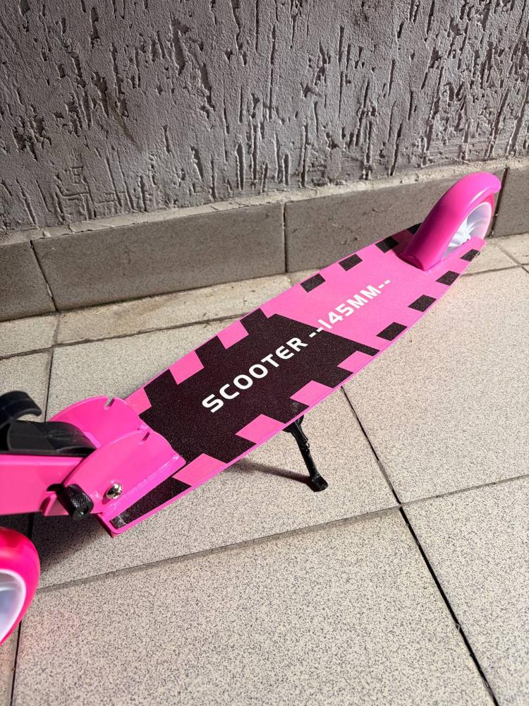 Складной детский самокат BelAshimi Scooter 2021 (розовый) - фото2 Складной детский самокат BelAshimi Scooter 2021 (розовый) - фото2