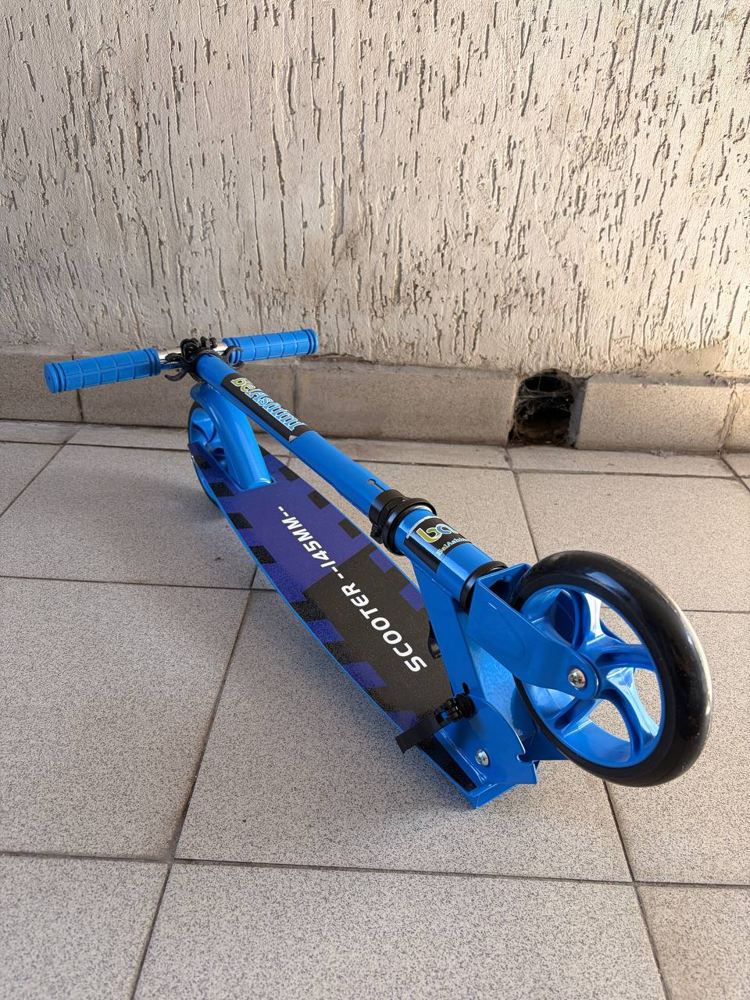 Складной детский самокат BelAshimi Scooter 2021 (синий) - фото2 Складной детский самокат BelAshimi Scooter 2021 (синий) - фото2