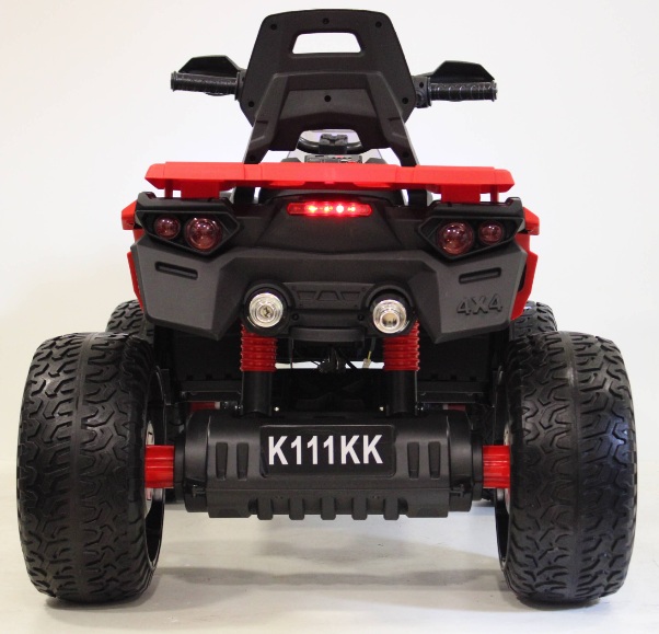 Детский квадроцикл RiverToys K111KK 4WD (красный) - фото3