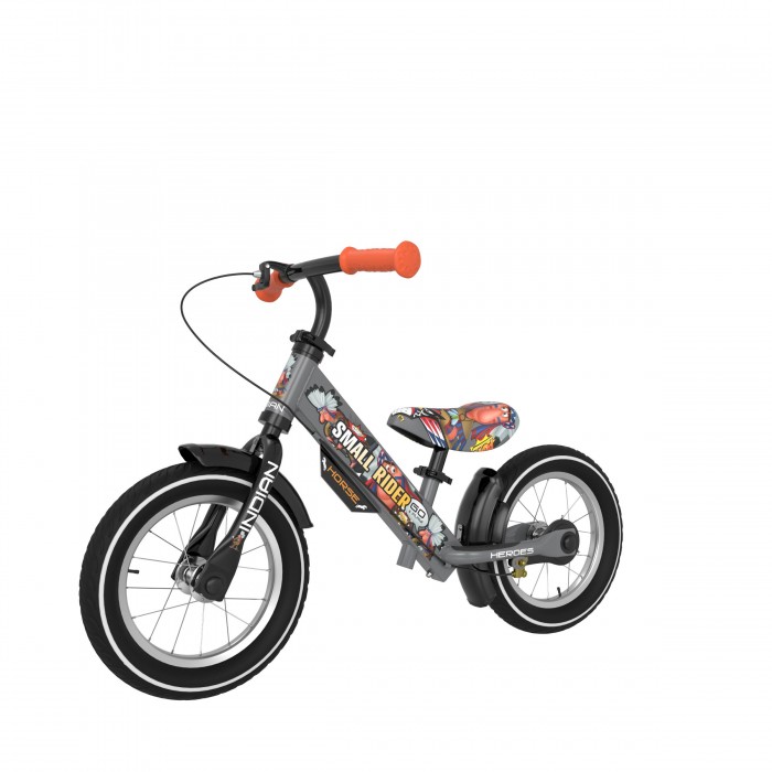 Детский беговел Small Rider Cartoons Deluxe Air (индеец) 2 тормоза - фото2