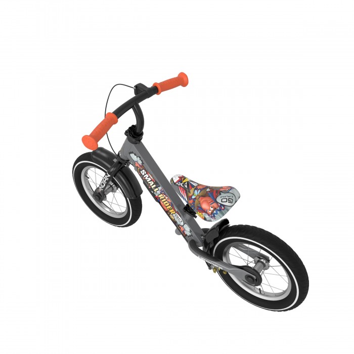 Детский беговел Small Rider Cartoons Deluxe Air (индеец) 2 тормоза - фото3