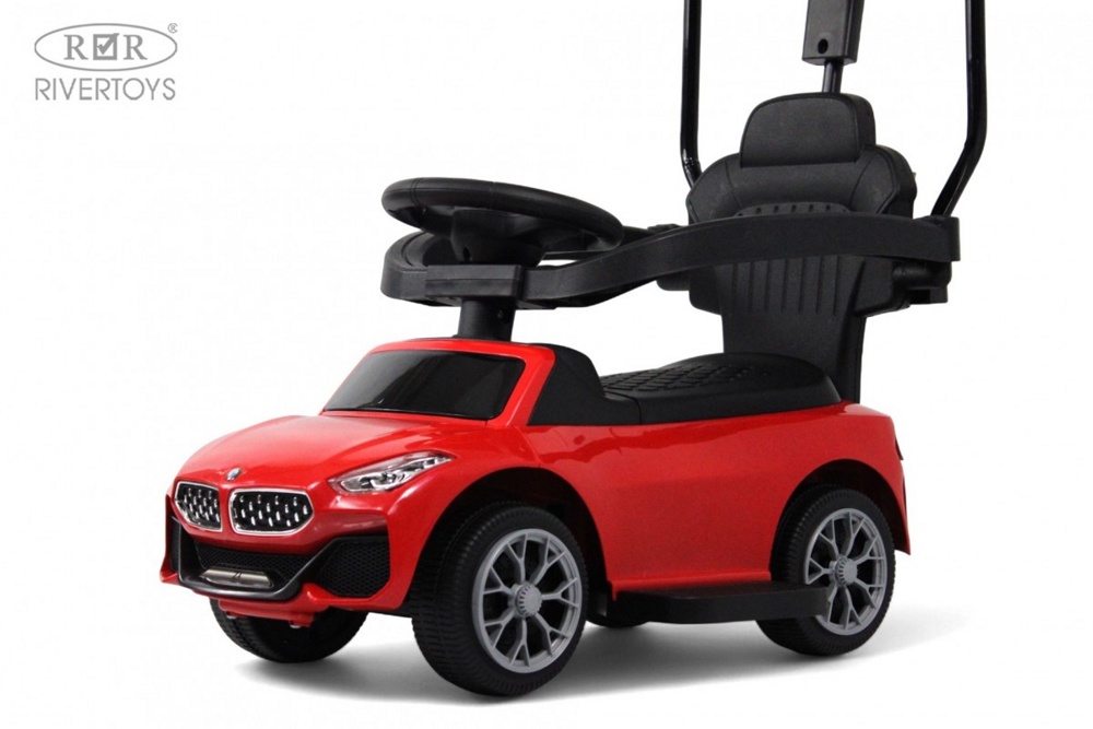 Детский толокар RiverToys Z005ZZ-B (красный) - фото2