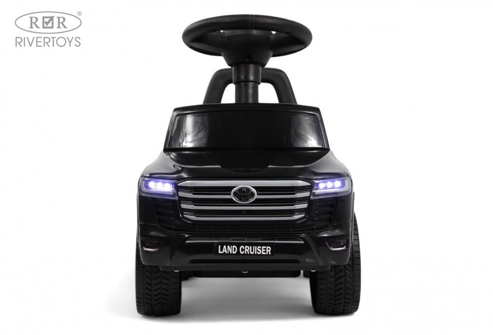 Детский толокар RiverToys Toyota Land Cruiser 300 Z002ZZ-D (чёрный) фото-3 Детский толокар RiverToys Toyota Land Cruiser 300 Z002ZZ-D (чёрный) фото-3
