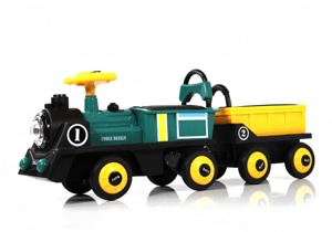 Детский электромобиль RiverToys K008AM (зелёный) - фото
