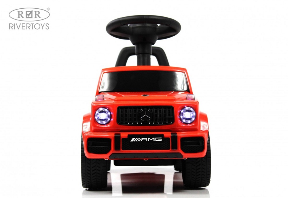 Детский толокар River Toys Mercedes-Benz G63 Z001ZZ-D (красный) - фото3