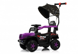 Детский электромобиль RiverToys G003GG (фиолетовый) Jeep - фото