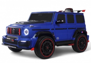 Детский электромобиль RiverToys Z777ZZ (синий) Полный привод - фото