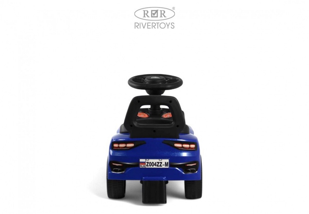 Детский толокар RiverToys Z004ZZ-M (розовый) - фото4