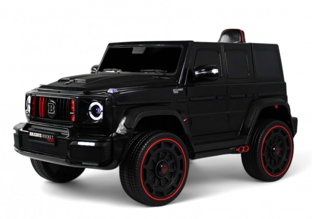 Детский электромобиль RiverToys Z999ZZ (черный) Полноприводный Mercedes Brabus