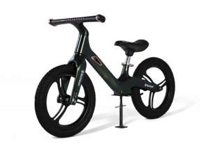 Детский беговел RiverToys HB-555-14 (темно-зеленый) - фото
