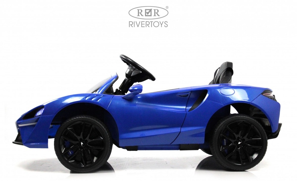 Детский электромобиль RiverToys McLaren Artura P888BP (синий) - фото6